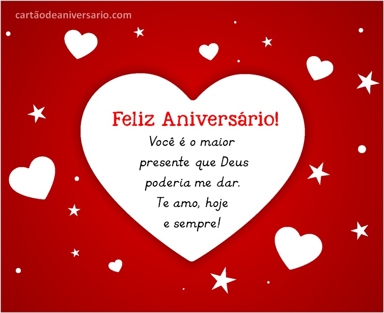 mensagens de aniversário para marido
