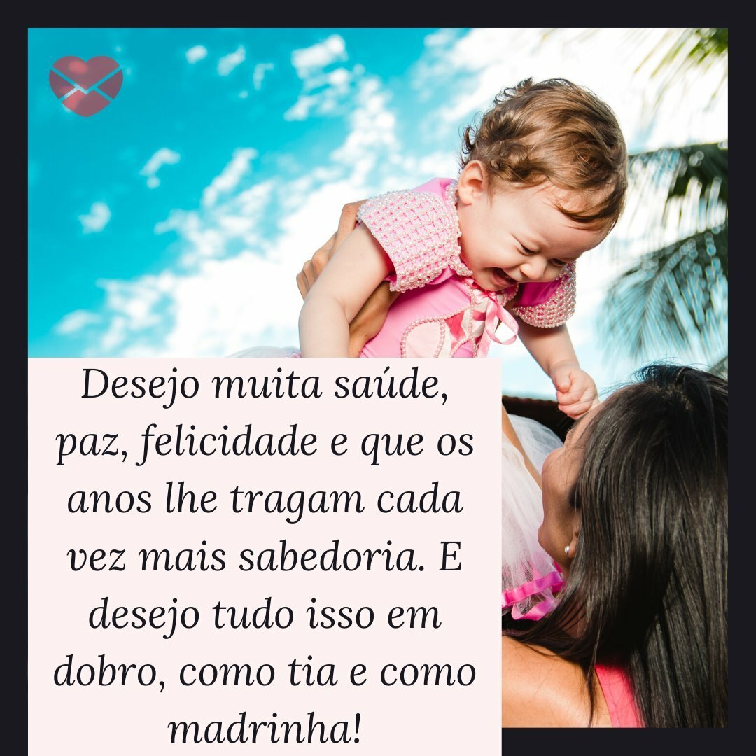 mensagem de aniversário para afilhada vs sobrinha