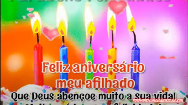 inspiração mensagem aniversário afilhado