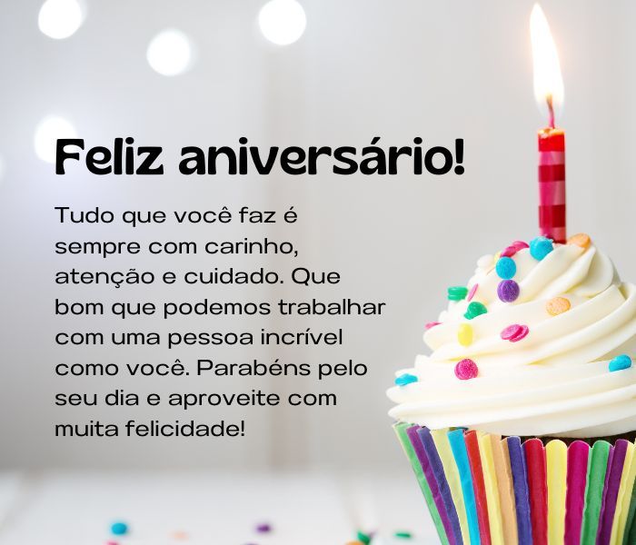 frases de aniversário para colega de profissão