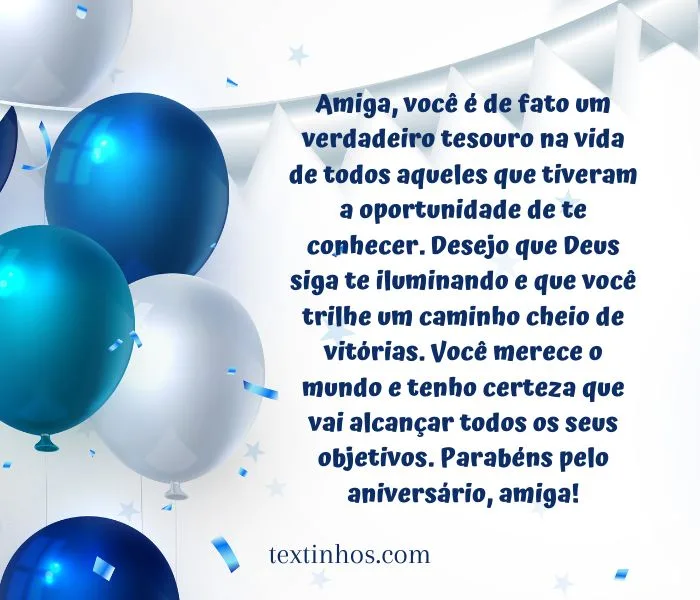 como escrever mensagem de aniversário para amiga que se afastou