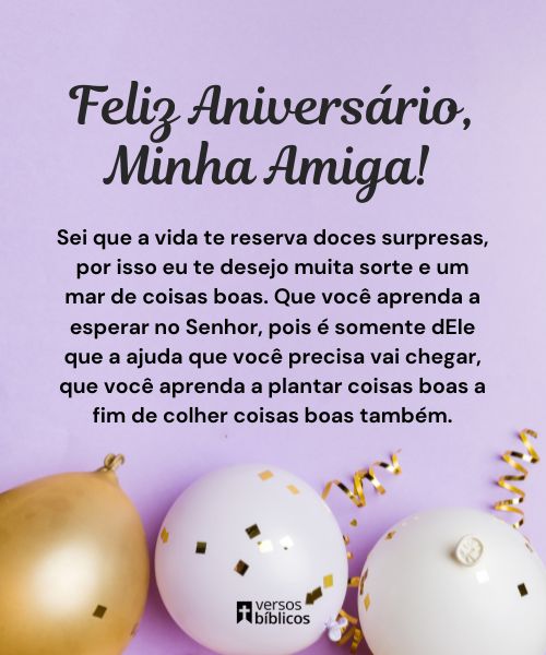 mensagens de aniversário para amiga virtual
