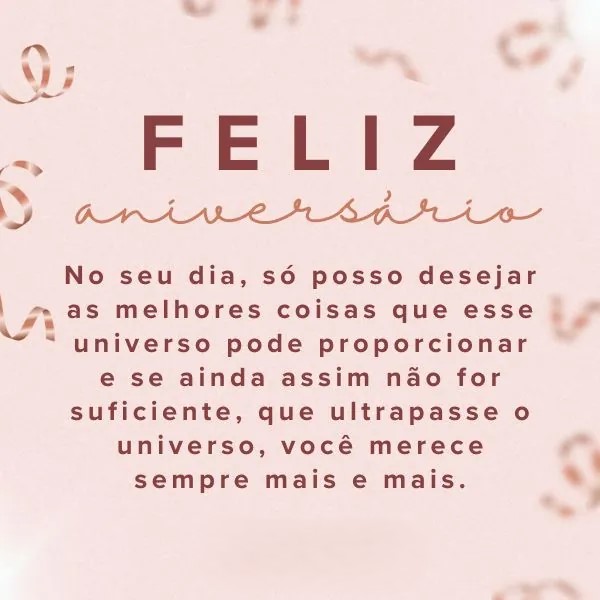 mensagem de aniversário para comadre amiga