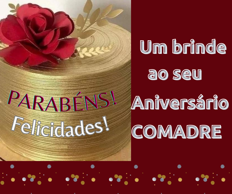 agradecimento comadre aniversário