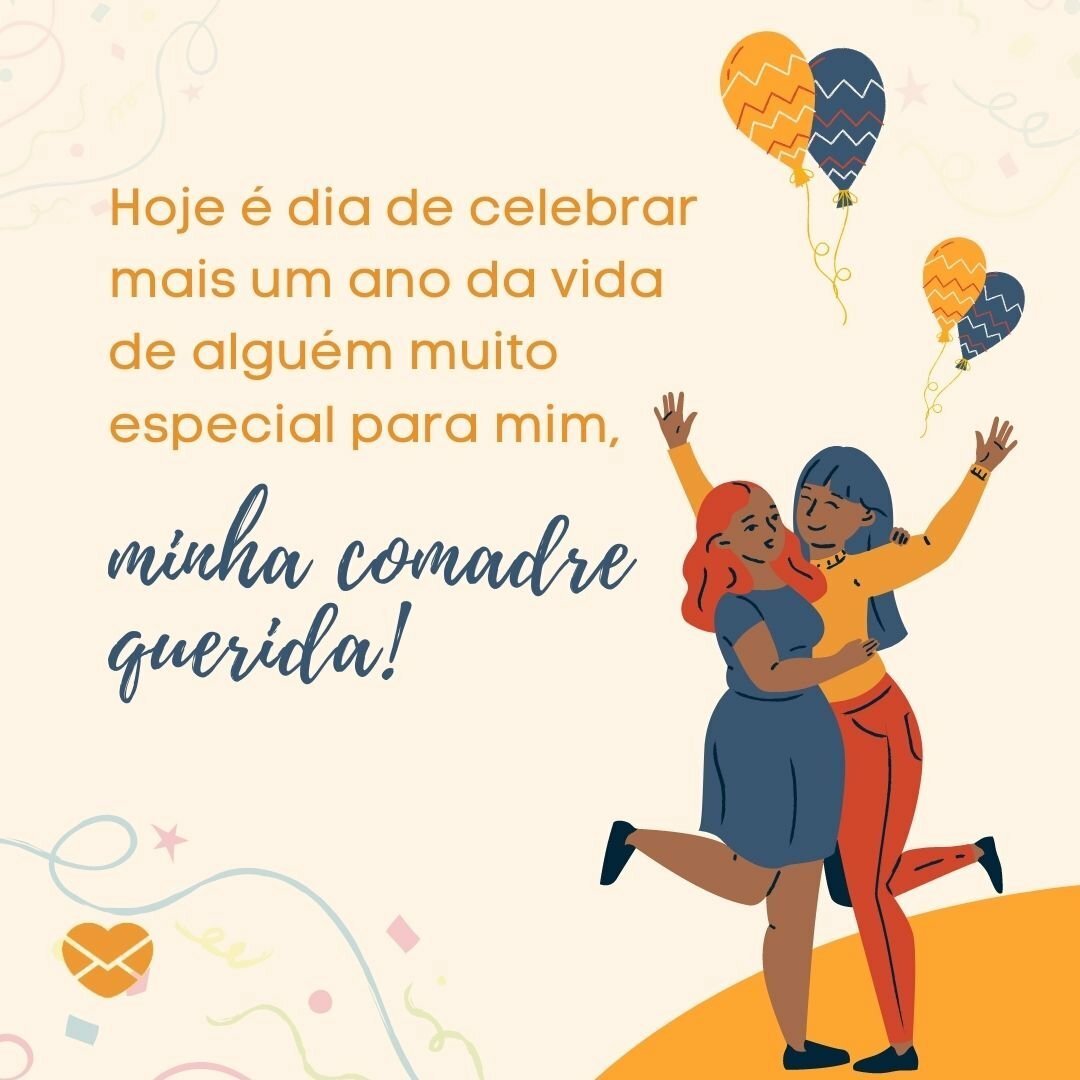 agradecimento comadre aniversário