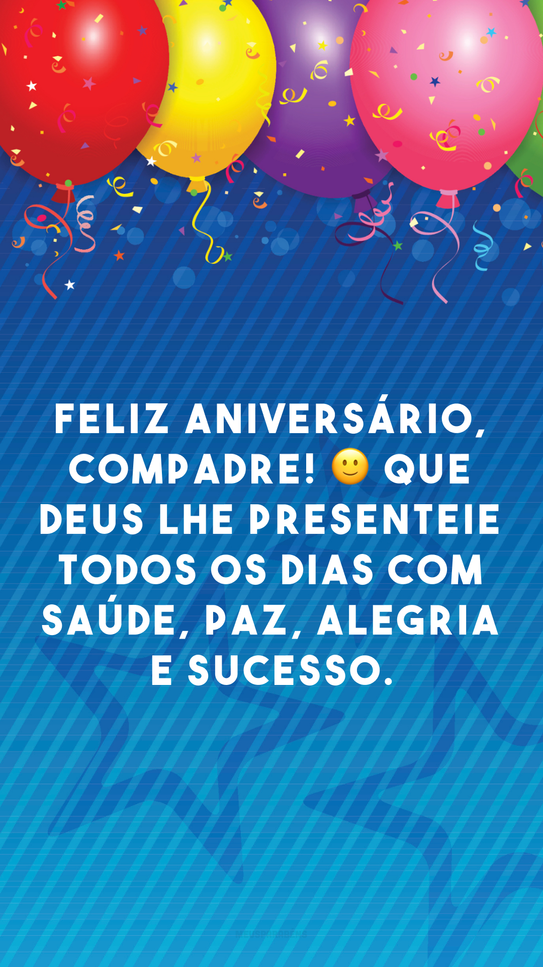 frases de aniversário para compadre