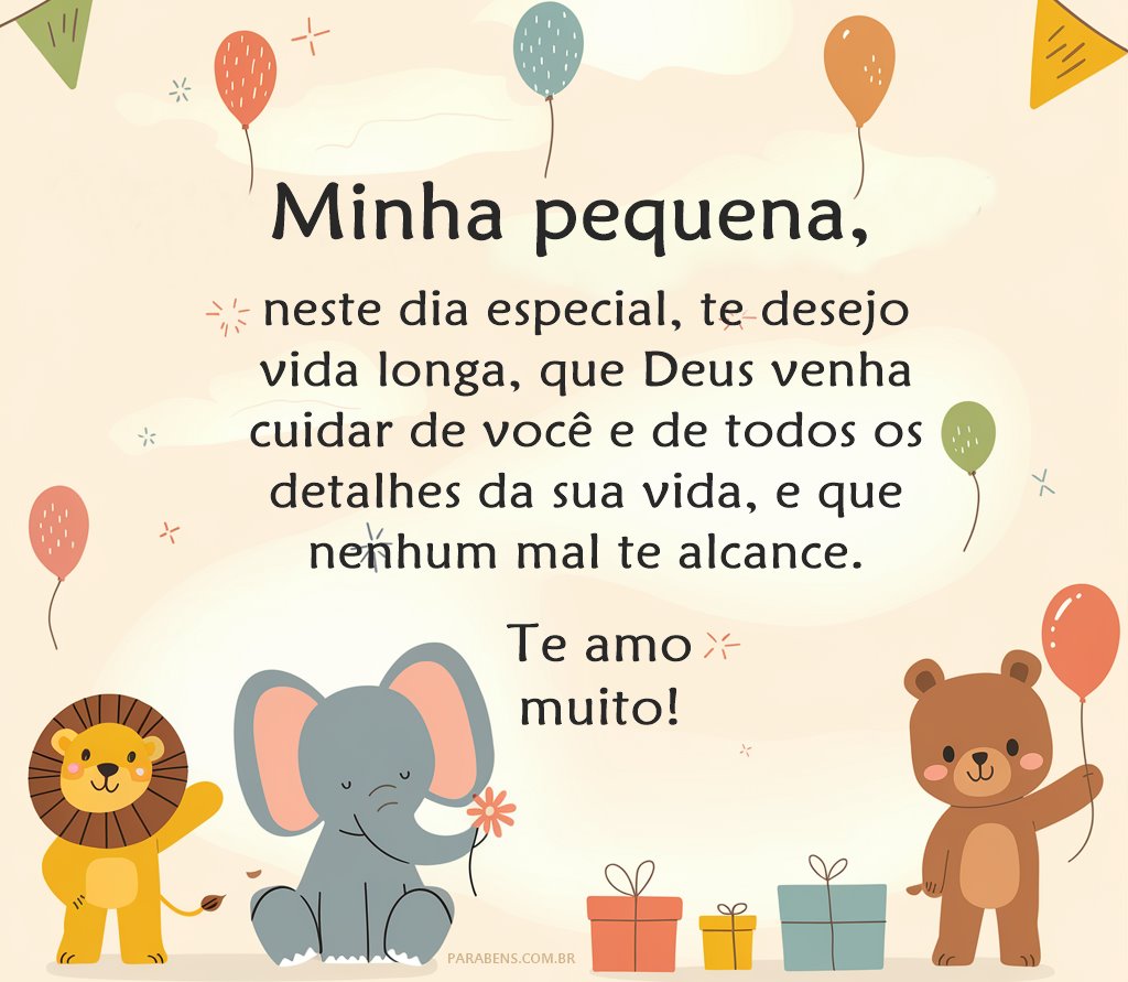 mensagem de aniversário para afilhado