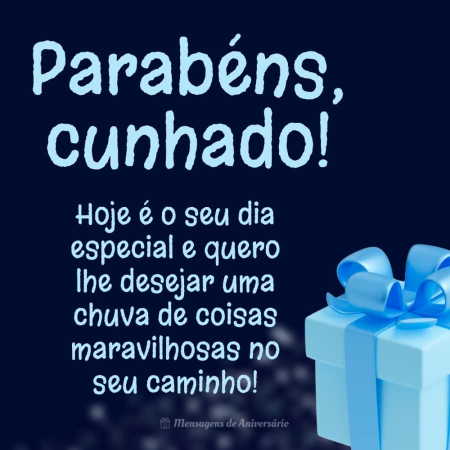 mensagem de aniversário para cunhado engraçada