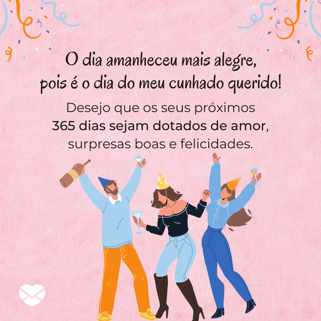 mensagem de aniversário para cunhado engraçada