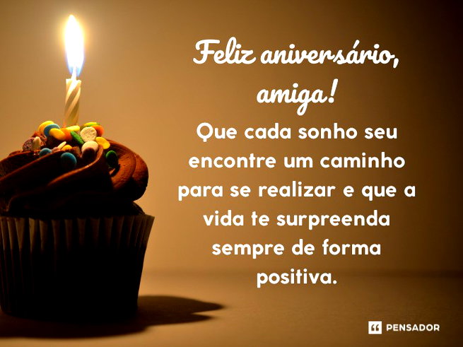 textos de aniversário para amiga sinceros