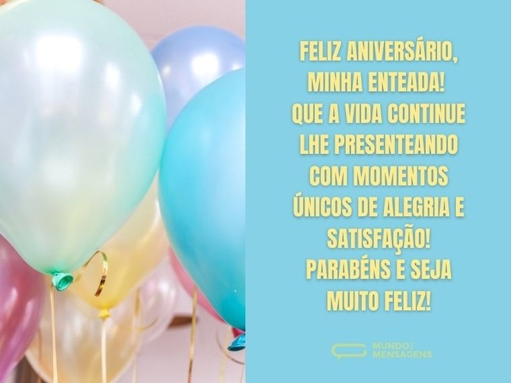 mensagem de aniversário para enteada de madrasta