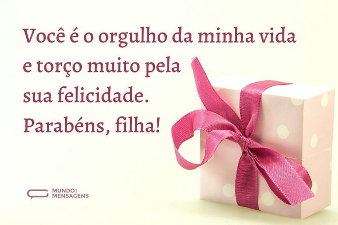 mensagem de aniversário para filha evangélica