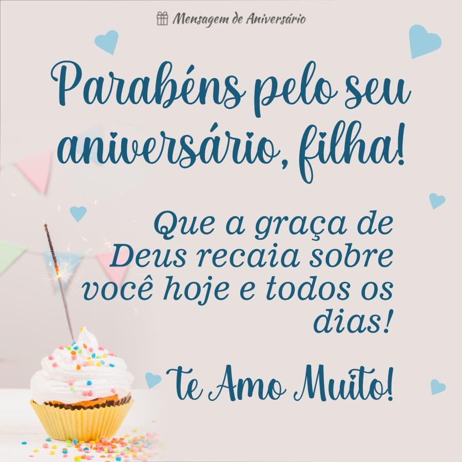 parabens para filha