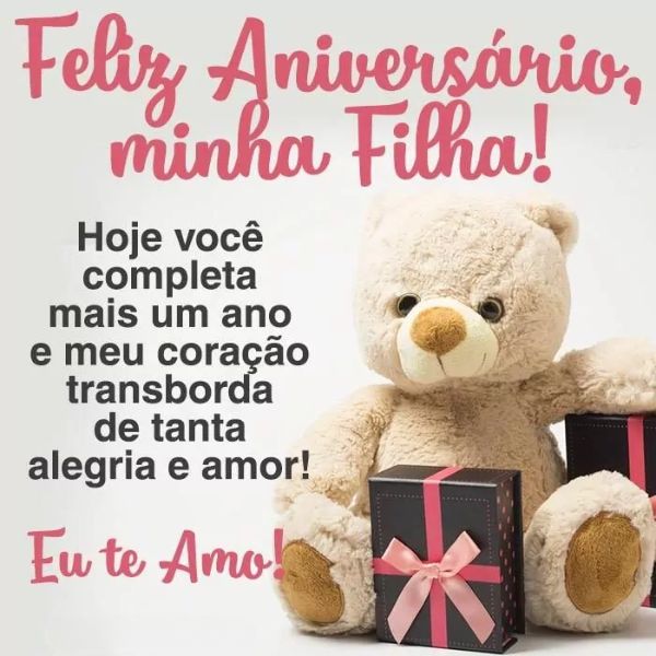 homenagem para filha guerreira no aniversário dela