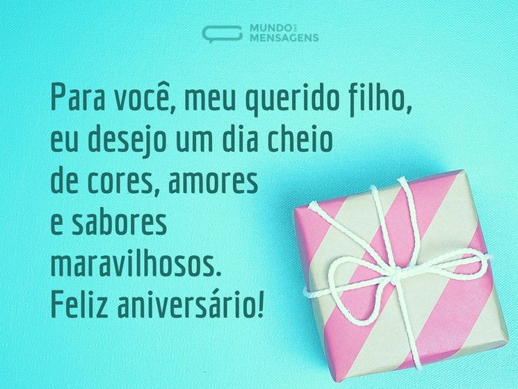 quanto custa enviar mensagem de aniversário para filho