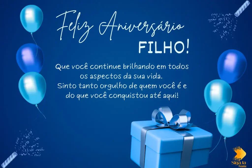 mensagem de aniversário para filho adulto