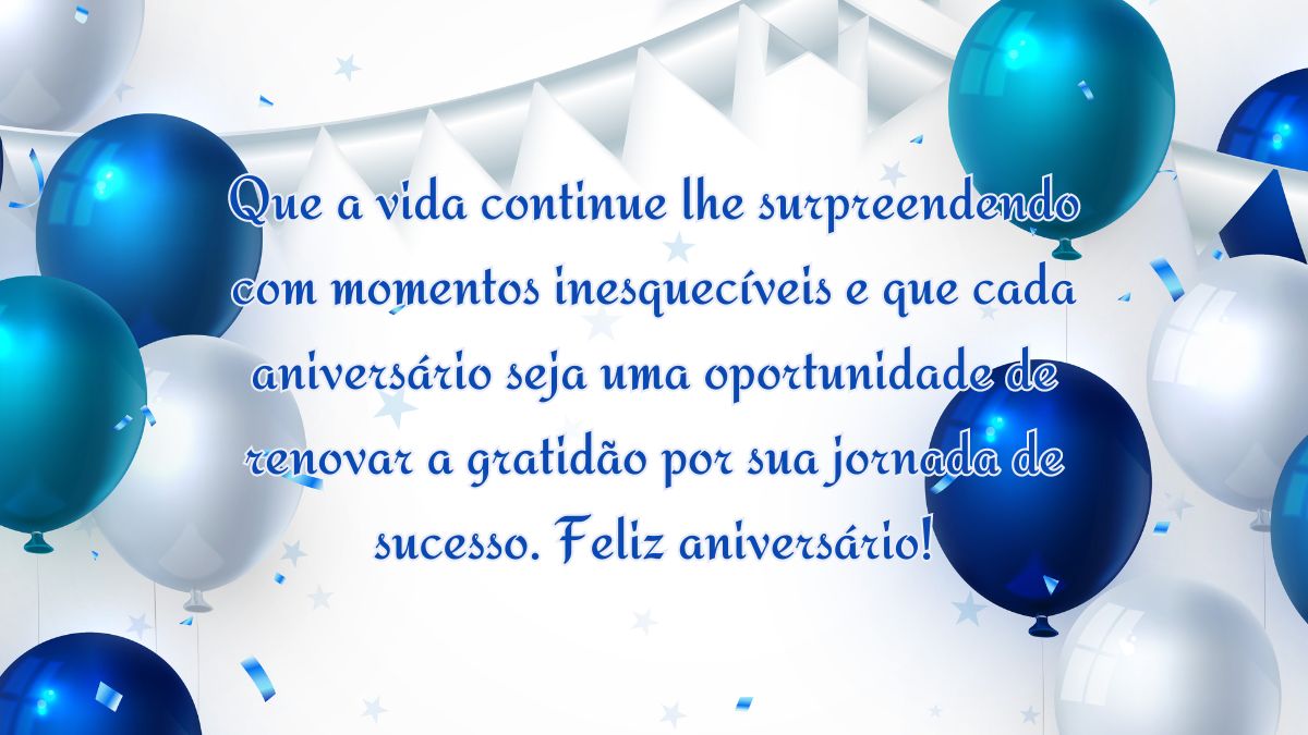 mensagens curtas de aniversário para homem