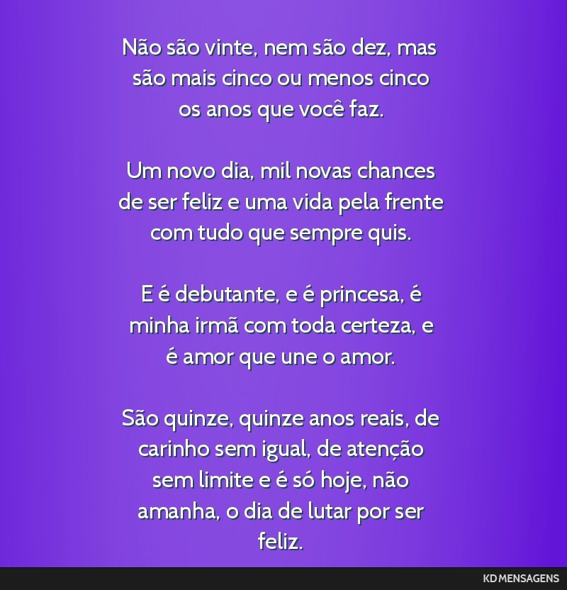 mensagem de aniversário engraçada para irmã