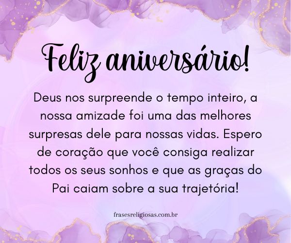 frase aniversário irmã batalhadora