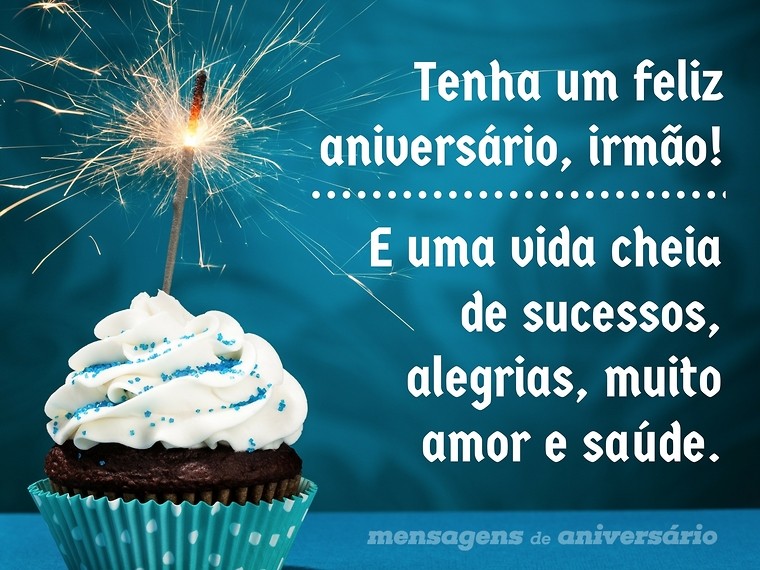 desejos de aniversário para irmão