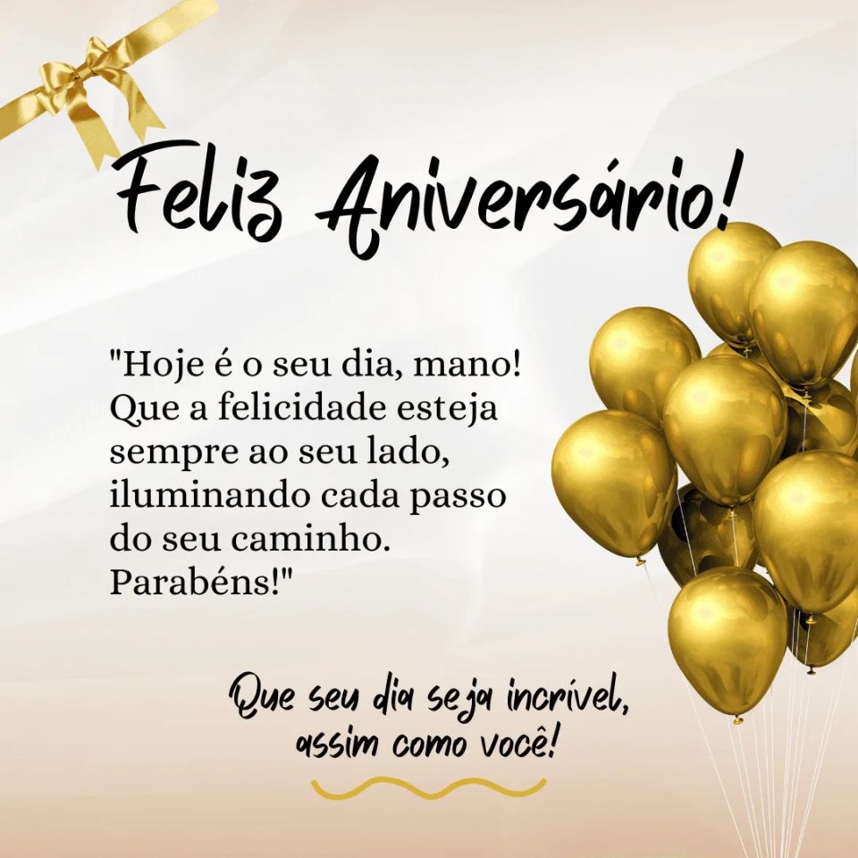 mensagem emocionante para irmão