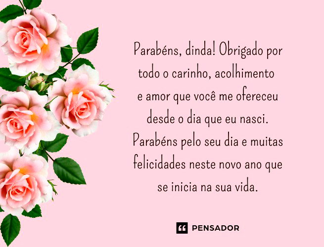 mensagem de aniversário para madrinha querida