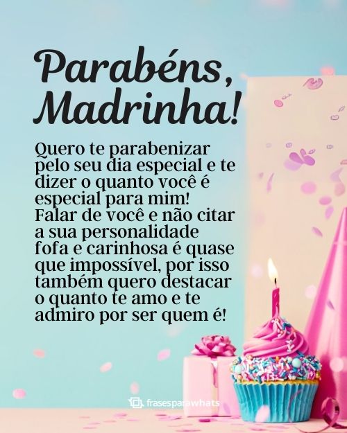 mensagem religiosa para madrinha