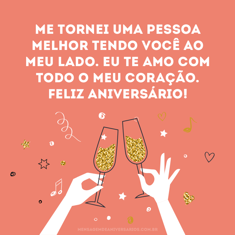 mensagem de aniversário para marido