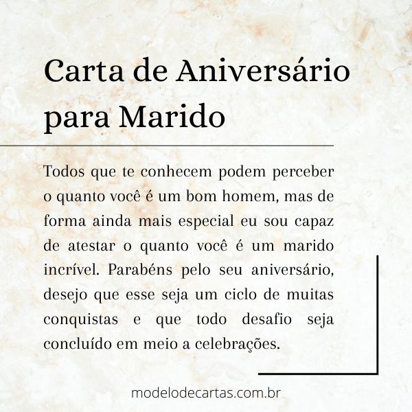 mensagens de aniversário para marido criativas