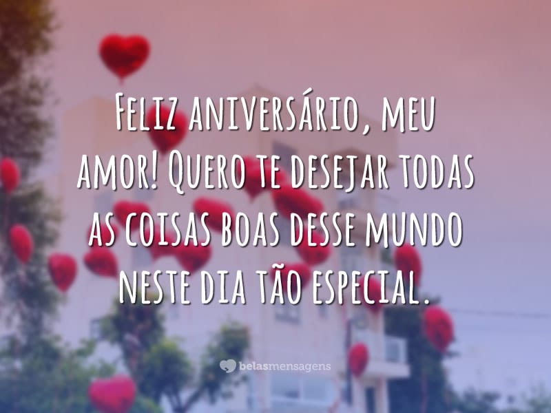 mensagens de aniversário para marido vs. namorado