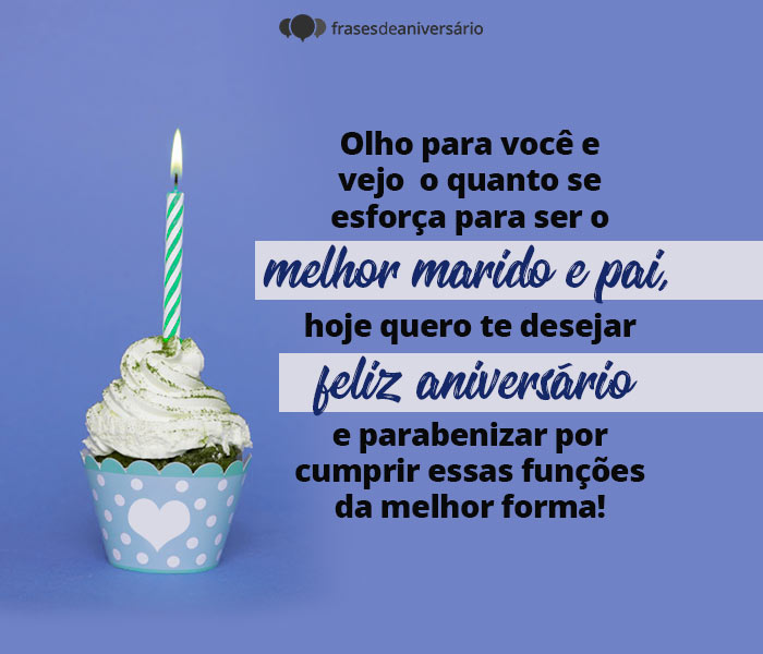 mensagens de aniversário para marido criativas