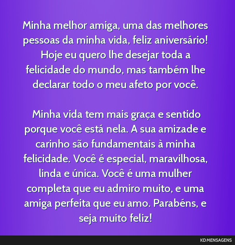 frases de aniversário para melhor amiga engraçadas