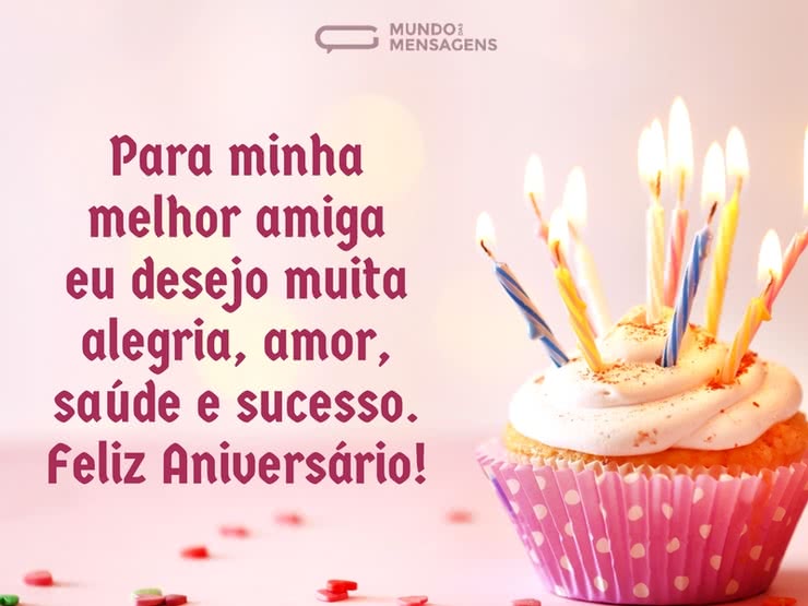 como desejar feliz aniversário para melhor amiga