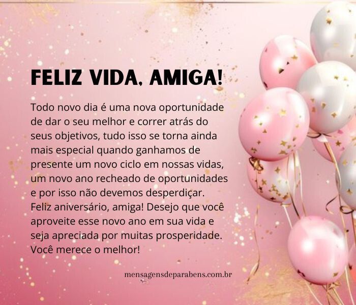 feliz aniversário amiga querida