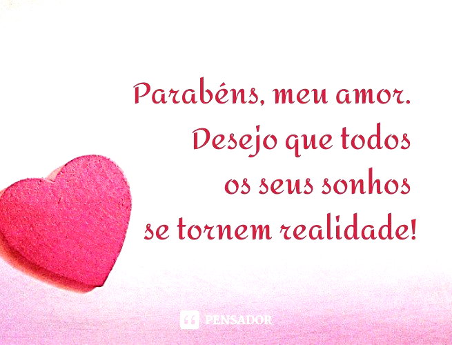 mensagem de aniversário para marido
