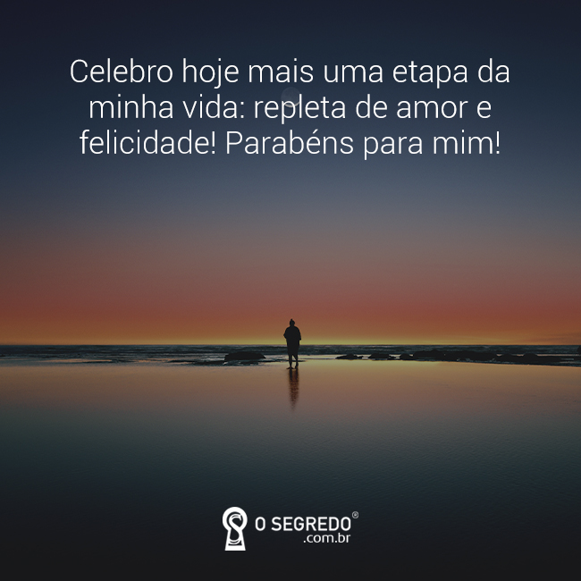 reflexão de aniversário para mim