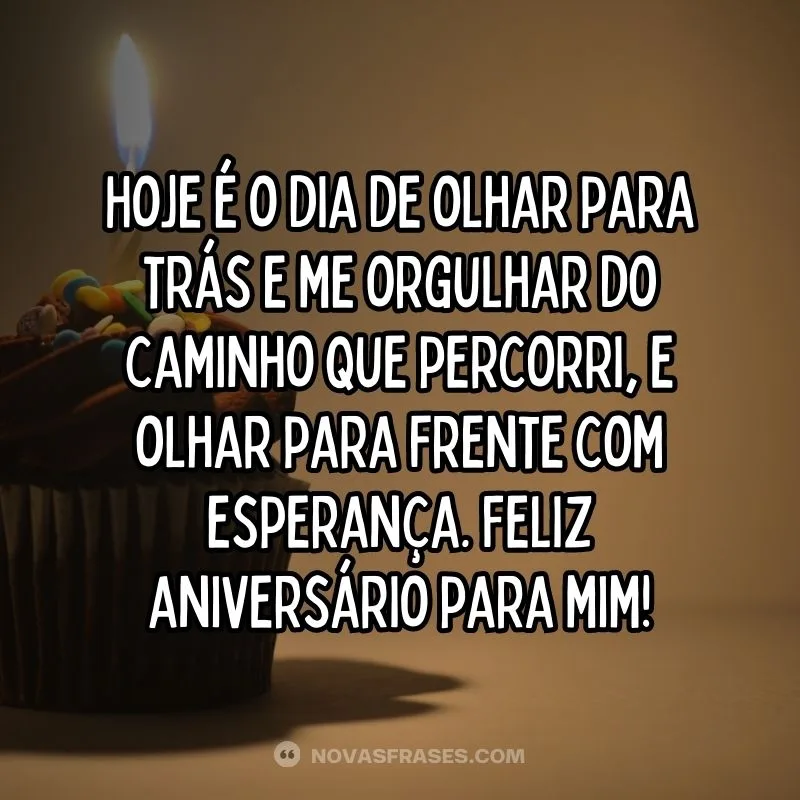 gratidão aniversário para mim