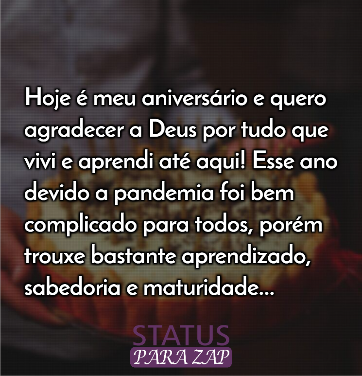 autoestima aniversário