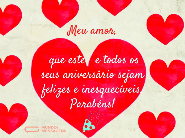 como escrever uma mensagem de aniversário para namorada