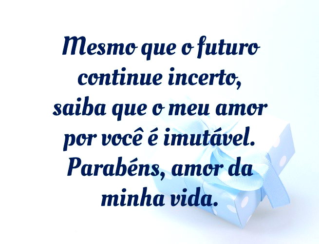 mensagem de aniversário para namorado criativa
