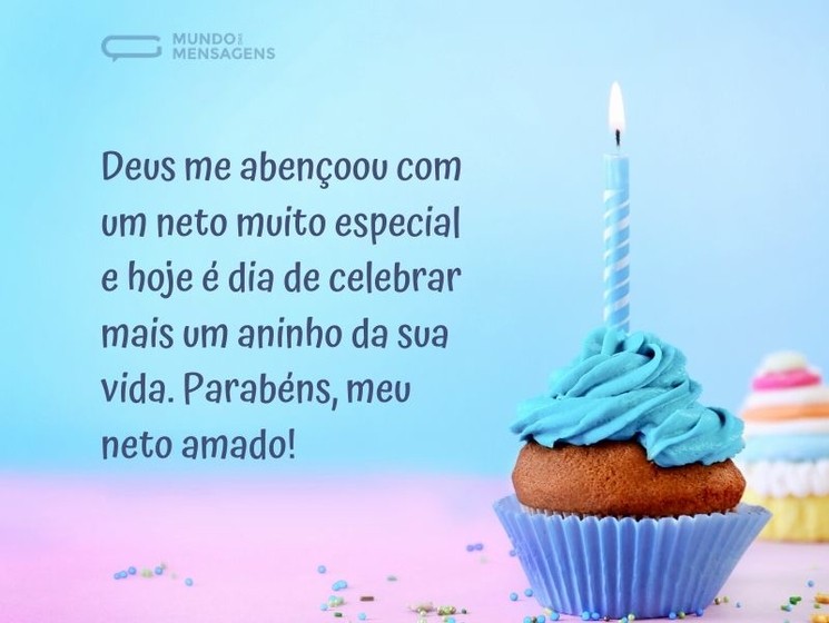 mensagem de aniversário para neto 18 anos