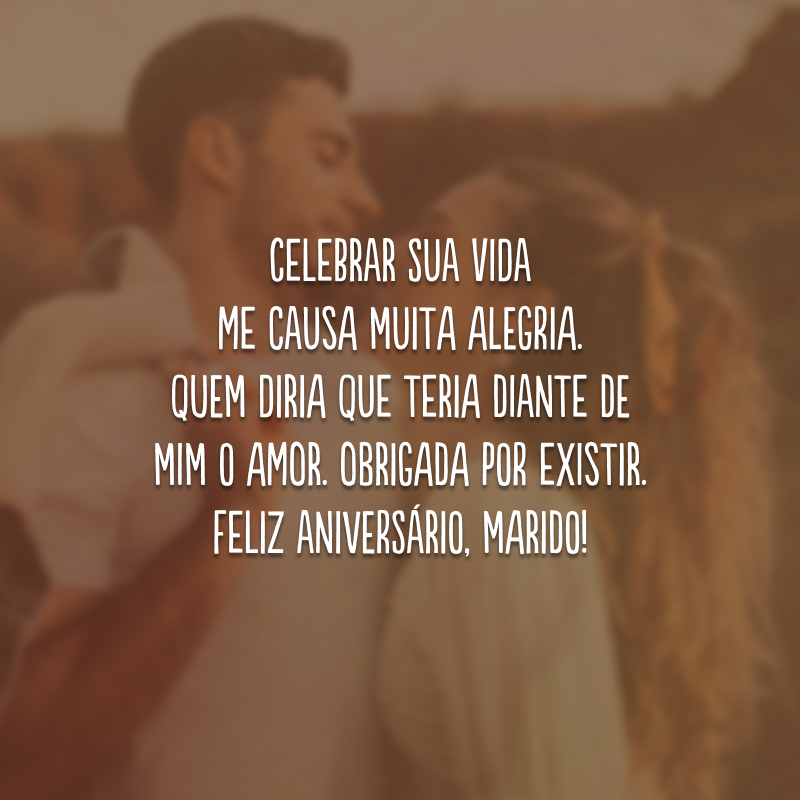 ideias de mensagem de aniversário para marido