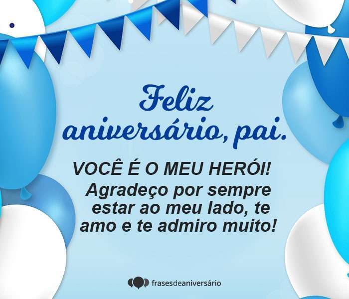 mensagem de aniversário para pai que mora longe
