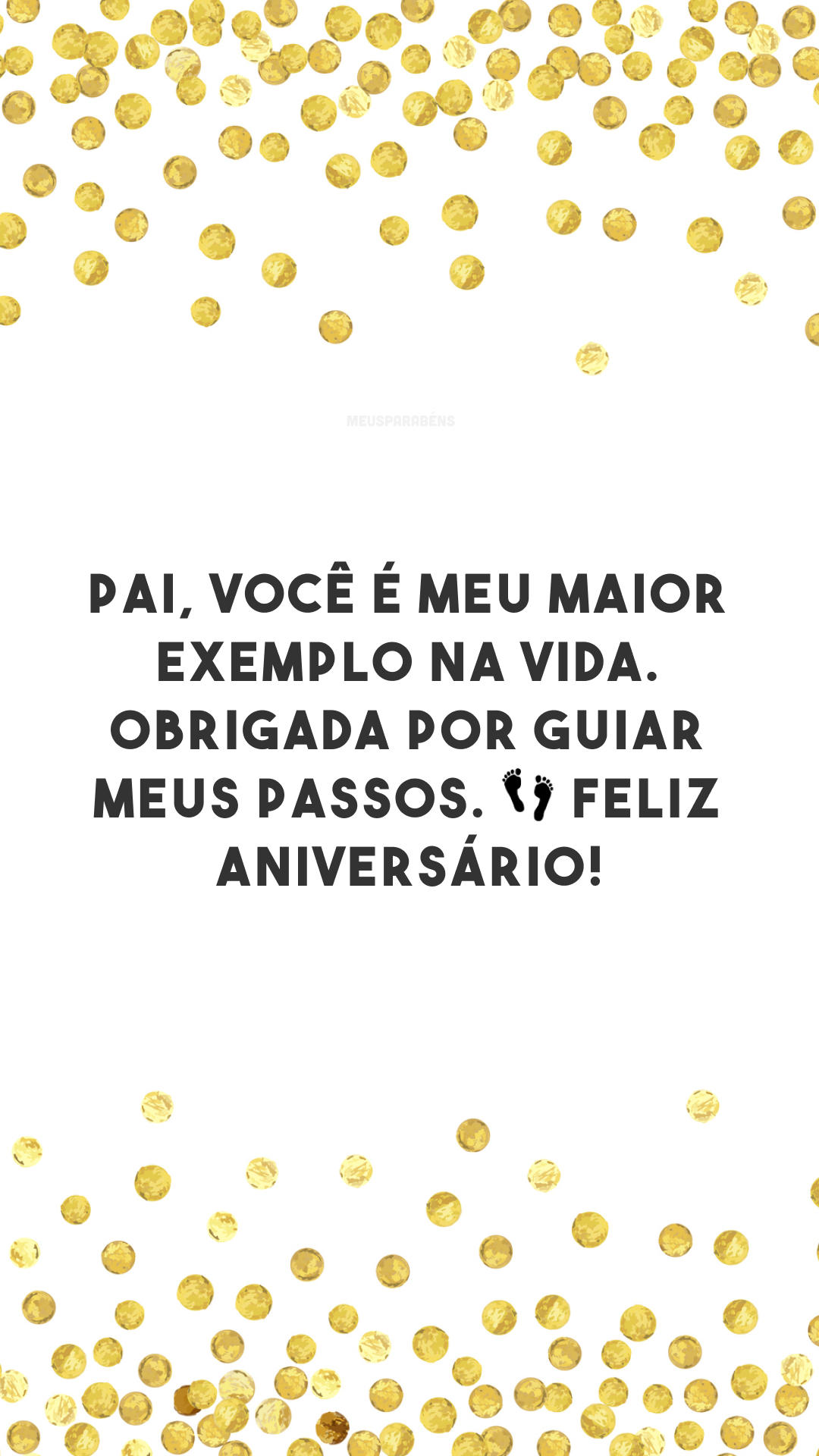 mensagem de aniversário para pai