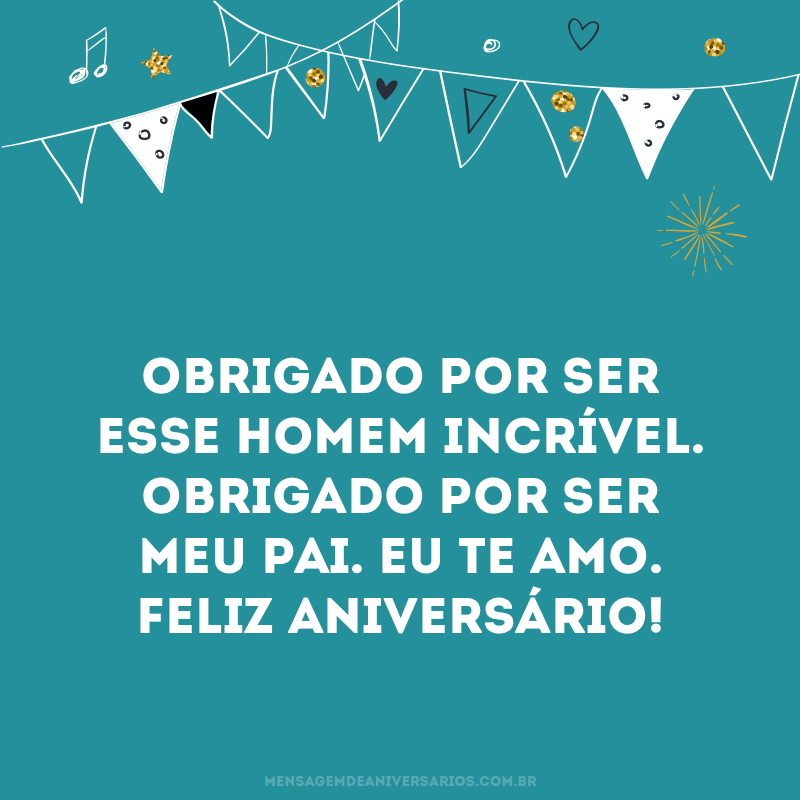 erros ao mandar mensagem de aniversário para pai