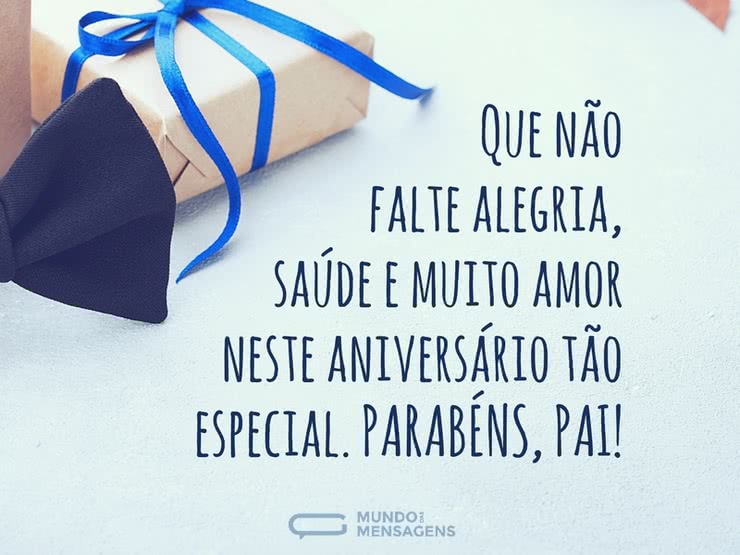 quanto custa enviar mensagem de aniversário para pai internacional
