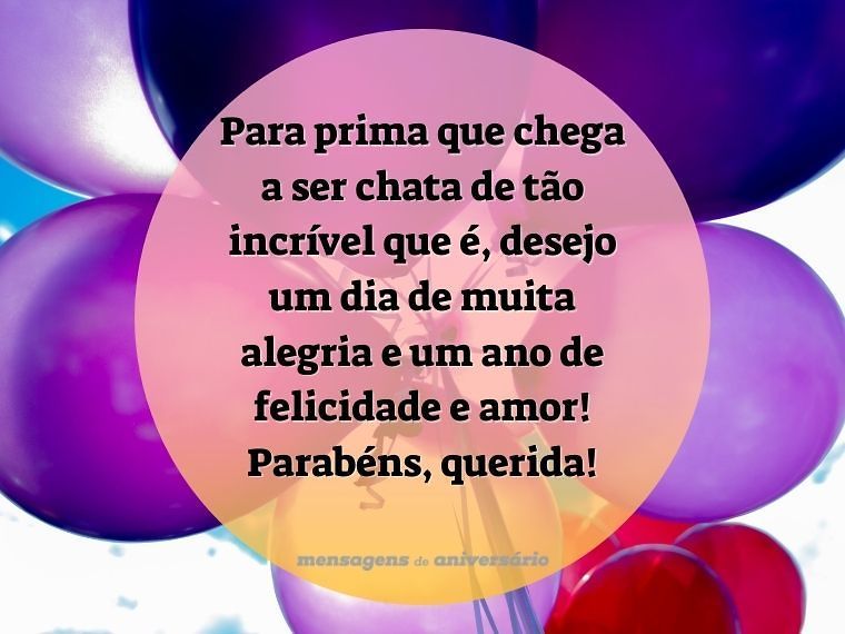 erros comuns ao mandar mensagem de aniversário para prima