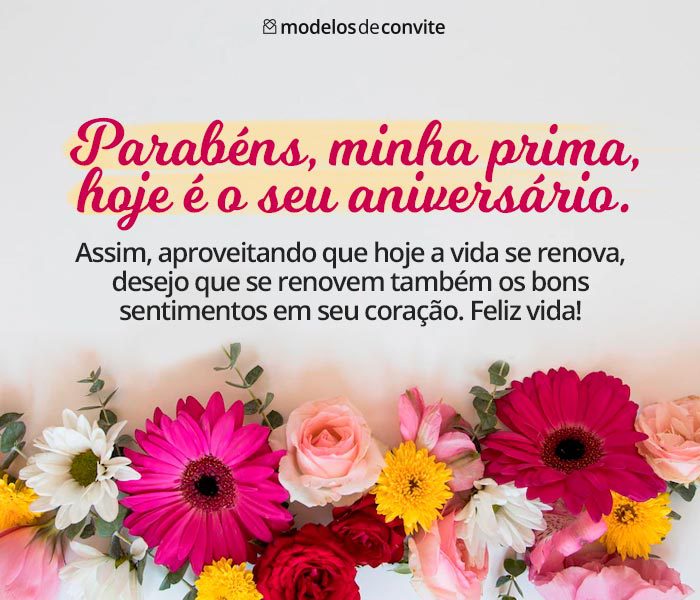 mensagens emocionantes para prima
