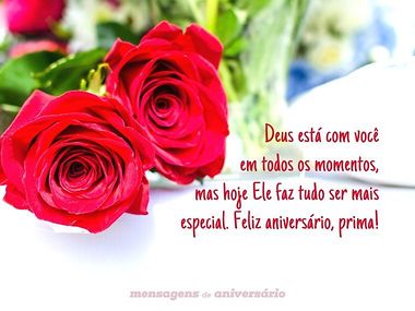 parabéns prima whatsapp