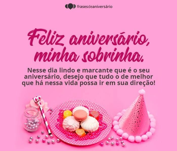 mensagem de aniversário para sobrinha engraçada